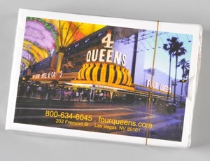 Four Queens Hotel & Casino Las Vegas Nevada Playing Cards NEW Factory Sealed - Picture 1 of 4