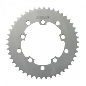Origin8 Single Speed Chainring 46T 110mm/130mm 5-bolt Silver Made in USA - Picture 1 of 1