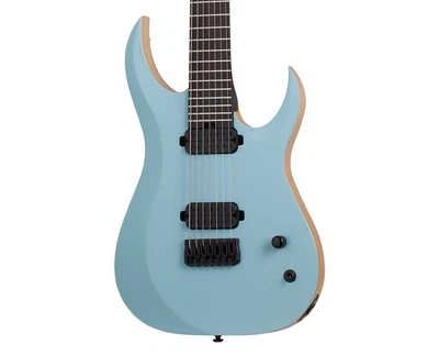 Guitarra de 7 cuerdas Schecter John Browne Tao-7 Signauter - Azul - Caja abierta Foto 1 de 4