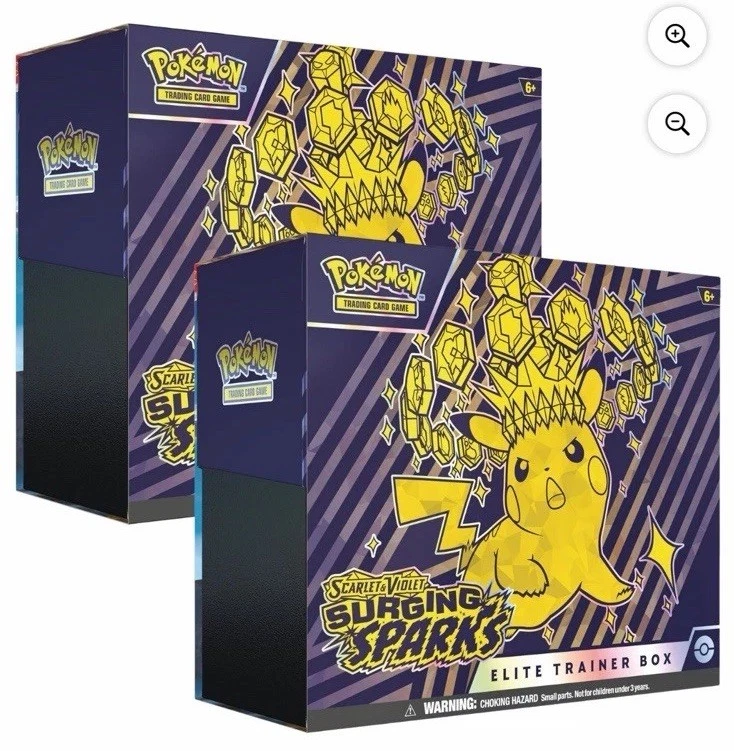 Surging Spark Etb sellado x 2 Foto 1 de 1