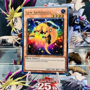 Yugioh Gem-Armadillo BLMM-EN108 Ultra Rare 1st Ed Near Mint - Picture 1 of 1