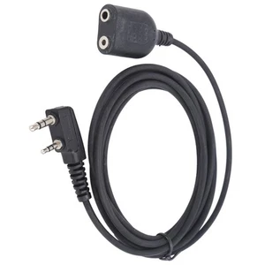 Walkie Talkie-Hörer-Verlängerungskabel Männlich Zu Weiblich 2-polig Für NTS - Zdjęcie 1 z 22