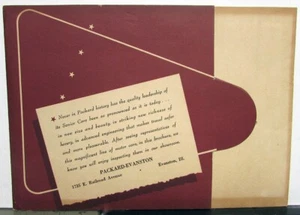 1941 Packard Announcement Portfolio Introduction 5 Senior Body Style Plates Orig - Picture 1 of 9