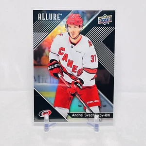 Andrei Svechnikov 2024-25 UD Allure #27 Black Rainbow Carolina Hurricanes - Imagen 1 de 4