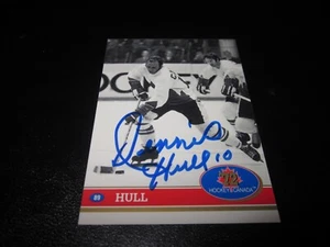 DENNIS HULL SIGNED AUTOGRAPHED 1991 FUTURE TRENDS 72 CANADA CUP CARD # 89 - Picture 1 of 1