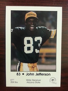 1984 Green Bay PACKERS Police #1 JOHN JEFFERSON Arizona State SUN DEVILS Dallas - Picture 1 of 1
