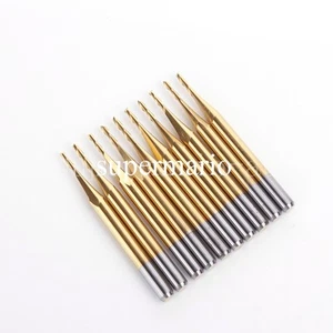 5x 1/8"" Titanio N2 Recubierto Carburo CNC Doble Dos Brocas Espirales de Flauta 1.2mm x 6mm - Imagen 1 de 3