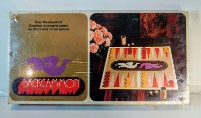 Vintage 1975 Selchow and Richter Backgammon Board Game - Image 1 of 2