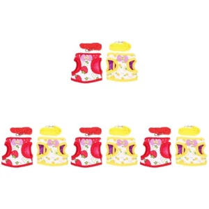 Set of 4 Kaninchengurt -Traktionsseil Laufende Hasenleine Bunny Vest -Geschirr - Bild 1 von 12