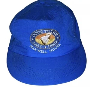 New Vintage Maxwell House Racing Snapback Hat - Picture 1 of 3