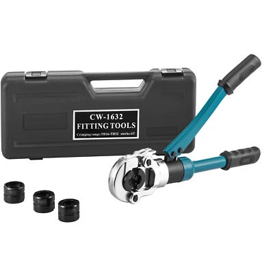 VEVOR Pince à Sertir Hydraulique TH 16-32mm Outil Sertissage Rotation de 360 ° - Immagine 1 di 4