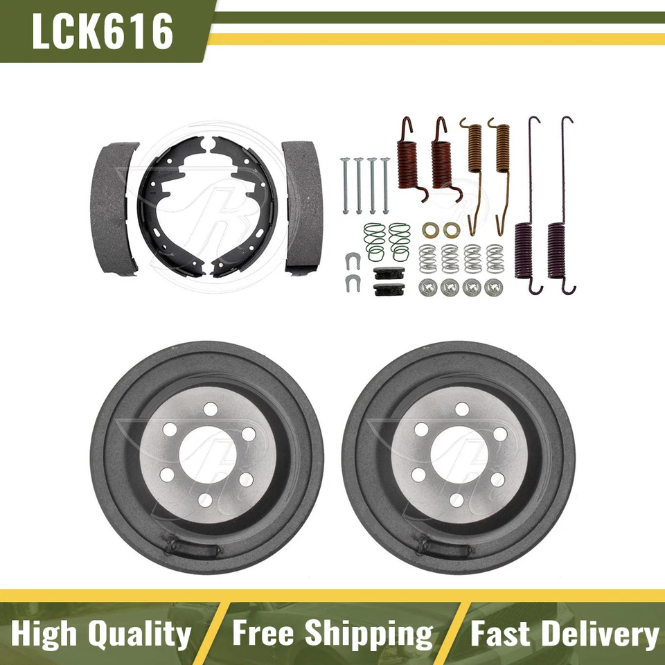 Kit de resorte de herrajes y zapatas de freno trasero para Dodge Dakota 2003 - Raybestos Foto 1 de 4