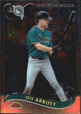 2002 Topps Chrome Baseball Card #64 Jeff Abbott