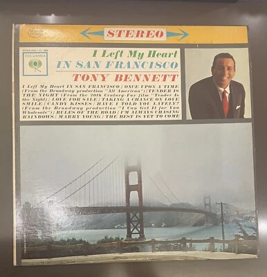 Tony Benmet I Left My Heart in San Francesco CS 8669 Stereo Vinyl Record - Bild 1 von 4