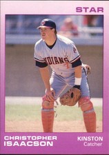 1988 Kinston Indians Star #11 Christopher Isaacson