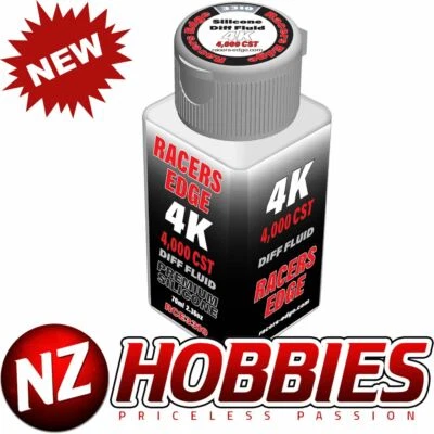 RACER EDGE 4,000cSt 70ml 2.36oz Pure Silicone Diff Fluid # RCE3310 - Image 1 of 2