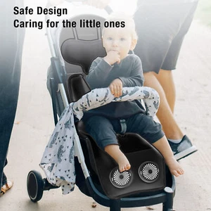 Black Cooling Car Seat Cushion Universal Breathable Car Chair Pad For Childr NY9 - Picture 1 of 24