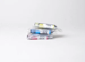 Epson 222, cartuchos de tinta de color, paquete de 3 C/M/Y - Imagen 1 de 2