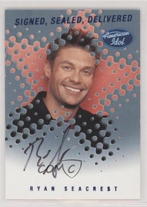 2004 Fleer American Idol: Season 3 Ryan Seacrest #SSD-RS Auto 1i8