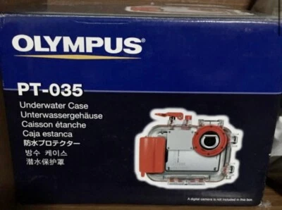 OLYMPUS PT-035Underwater Housing~Clear/Transparent~Scuba Dive Ready! VGUC! - Image 1 of 4