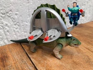 Dino Riders Tyco Dimetrodon with Shado Series 2 / Ottime condizioni - Foto 1 di 12
