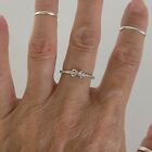 Sterling Silver Infinity Cz Ring, Love Ring, Silver Ring, Boho Ring 
