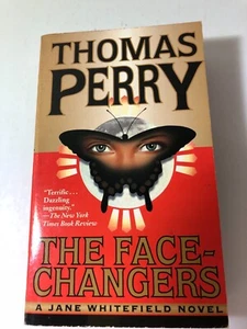 b Thomas Perry THE FACE-CHANTERS 1999 First Ballantine Jane Whitfield Novel - Picture 1 of 5