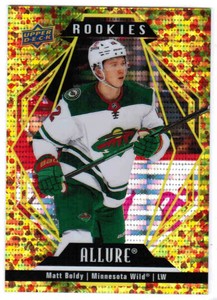 22/23 2022 UPPER DECK ALLURE ROOKIES GOLD GLITTER BOMB CARDS 101-150 U-Pick List
