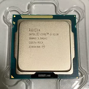 Intel Core i3-3220 3.30GHz Dual-Core CPU Processor SR0RG LGA1155 Socket - Picture 1 of 2