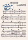 PANIC! AT THE DISCO High Hopes MUSIC Signed Reproduction Autograph Prints A4 802