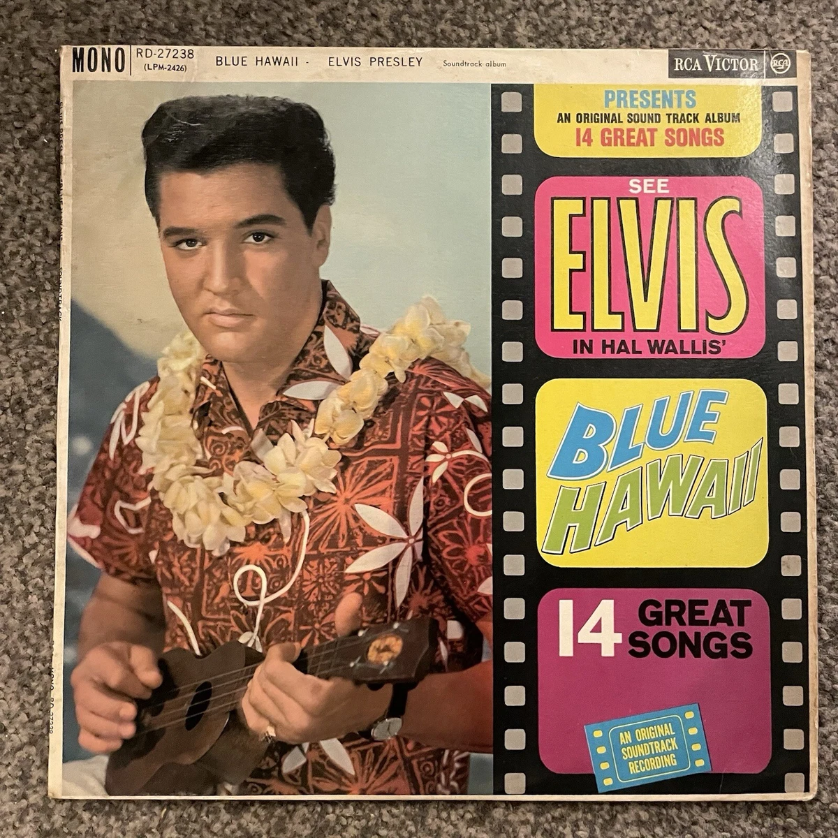 Elvis Blue Hawaii Lp for sale | eBay UK