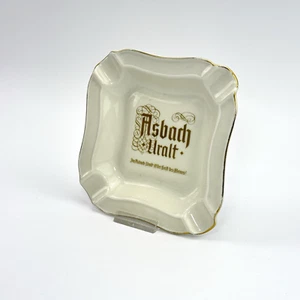 Asbach Uralt Aschenbecher | Heinrich Selb Bavaria | Vintage Keramik Goldrand - Picture 1 of 7