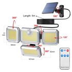 333 LED Solar Lights for Outdoor Motion Sensor Wall Lamp with 2500LM Brightness