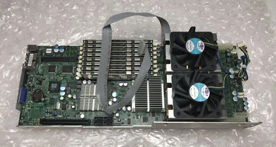Supermicro X7DWT-INF Server Motherboard Combo 2x Xeon E5410 @2.33GHz 64GB DDR2 - Image 1 of 4