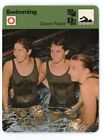 Dawn Fraser Swimming - Water Sports   Sportscasters Card- LAMINATED