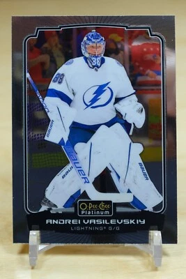 2022-23 OPC Platinum Base #39 Andrei Vasilevskiy - Tampa Bay Lightning - Image 1 of 2