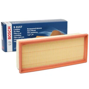 Inserto de filtro de aire genuino Bosch F026400157 se adapta a Audi A5 A4 Q5 S0157 calidad superior - Imagen 1 de 5