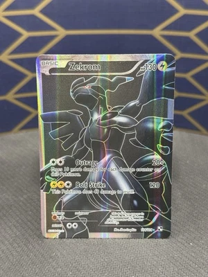 Zekrom 114/114 Full Art Holo Pokemon TCG NM - Image 1 of 4