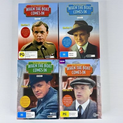 When The Boat Comes In Complete Series 1-4 DVD Region Free & 4 PAL Tracked - image 1 of 4