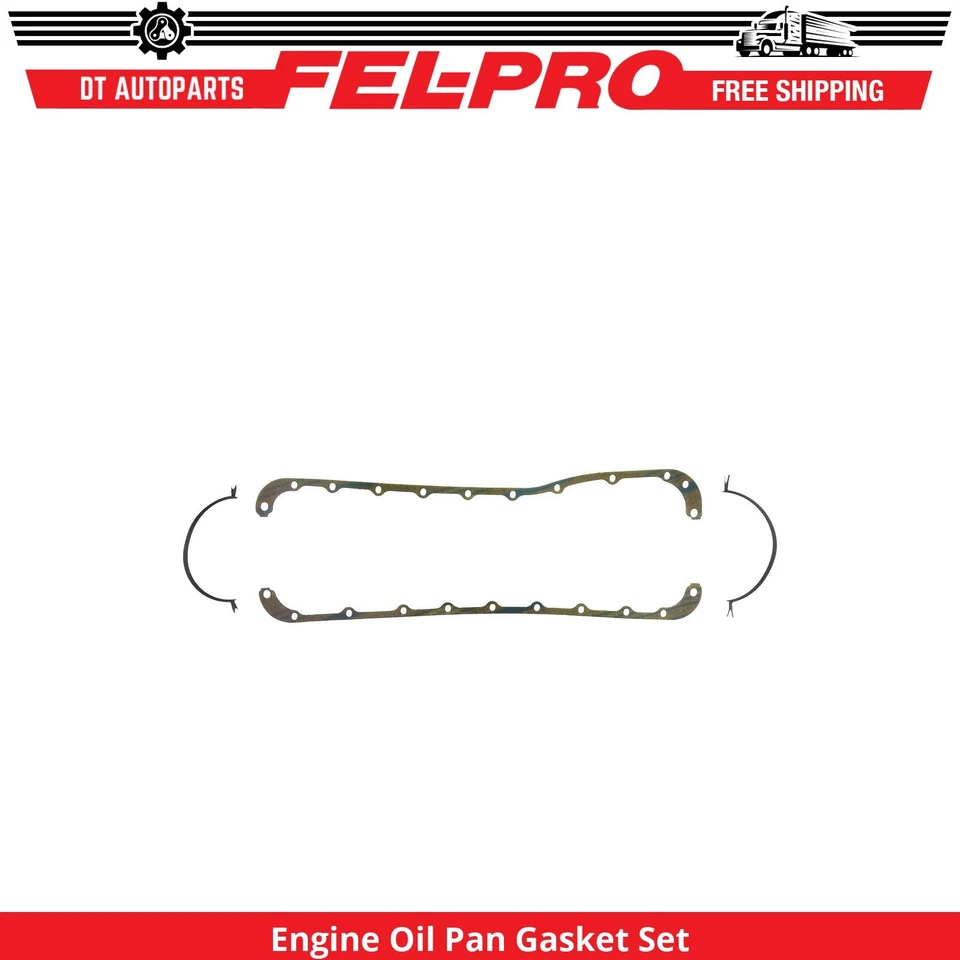 For 1975-1979 Ford F-150 7.5L V8 Engine Oil Pan Gasket Set Fel-Pro 1976 1977 - Image 1 of 1