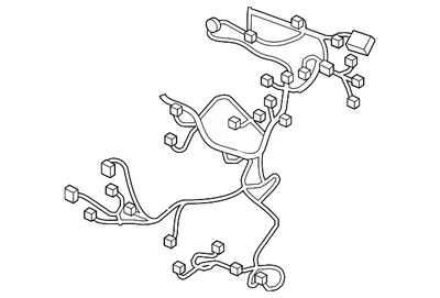 Arnés de cables genuino Honda Pilot 2009-2010 cabina L 32120-SZA-A00 Foto 1 de 2