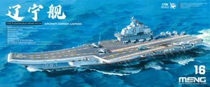 MENG PS-010 1/700 CV-16 PLESIOSAURUS SERIES Aircraft Carrier Liaoning Model Kit - Picture 1 of 8