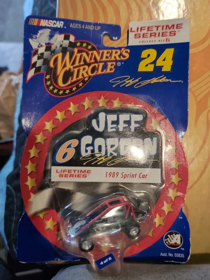 Jeff Gordon 1989 1/64 Action Winner Circle Sprint coche fundido a presión Foto 1 de 2
