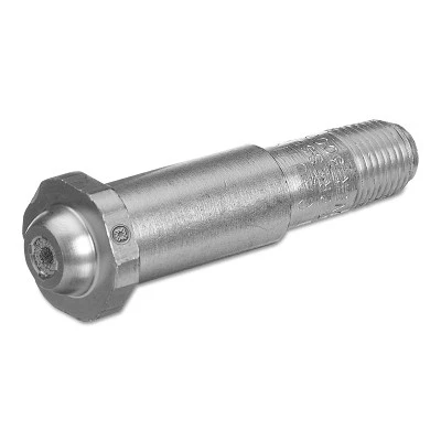 Regulator Inlet Nipple, Inert Gas, 1/4 in (NPT), 2-1/2 L, Stainless Steel, - Image 1 of 1