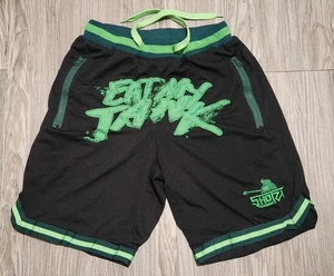 WWE Shotzi Blackheart Eat My Tank Basketball Shorts Wrestling Unisex Small Black - Picture 1 of 18