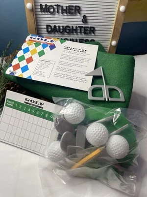 Juego de golf de mesa vintage Buffalo “Golf: The Game” - Juego parcial Foto 1 de 2