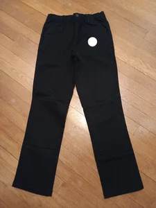 The Children's Place NWT Boy's Black Elastic Adjustable Waist Pants Size 12 - Picture 1 of 6