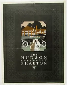 1922 Hudson Super Six Phaeton Sales Folder - Picture 1 of 3