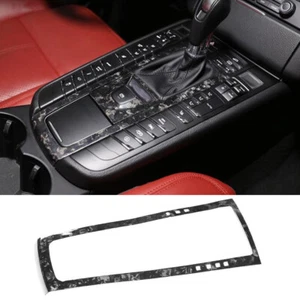 Cubierta de caja de cambio de engranajes de control central de fibra de carbono forjada para Porsche Macan 2014+ - Imagen 1 de 11