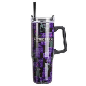 Minecraft 940mL/33oz Double Walled Vacuum Insulated Stainless Steel Tumbler Cup - Picture 1 of 7